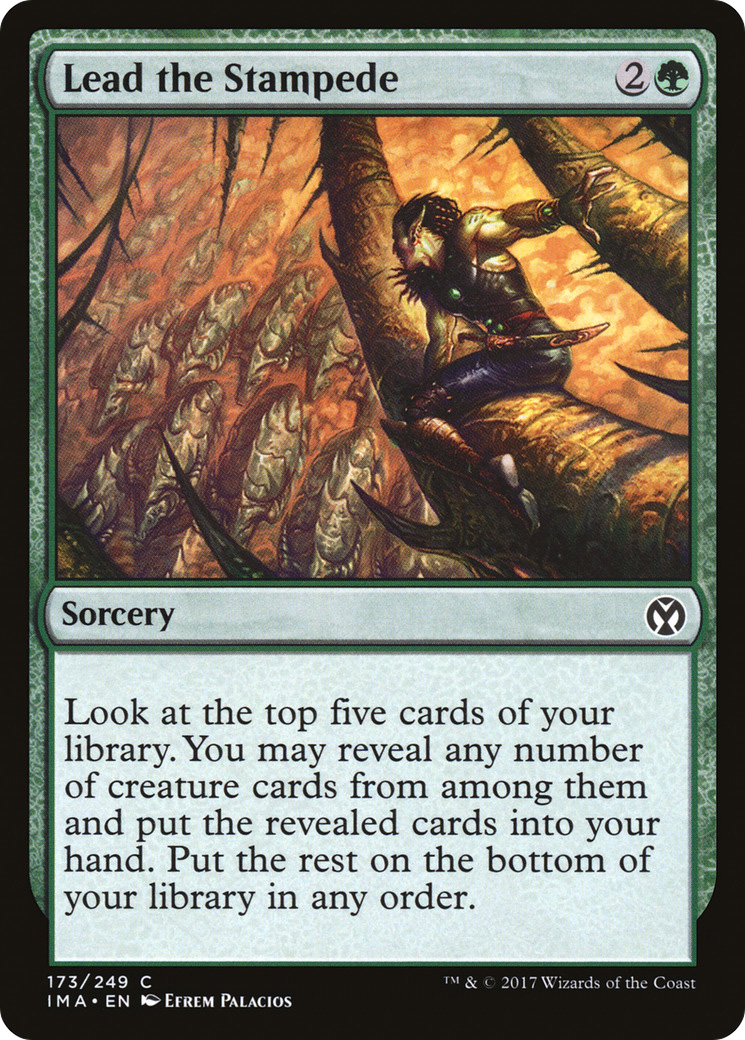 Lead the Stampede - Foil