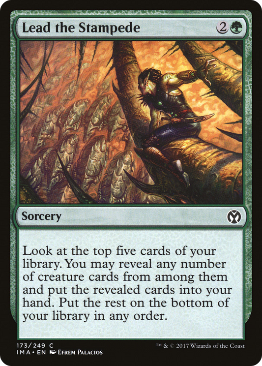 Lead the Stampede - Foil
