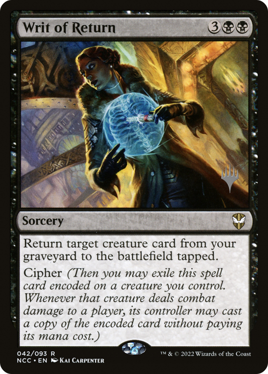 Writ of Return (042) (Promo Pack) - Foil