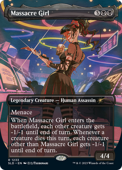 Massacre Girl (1233) (Borderless) - Foil