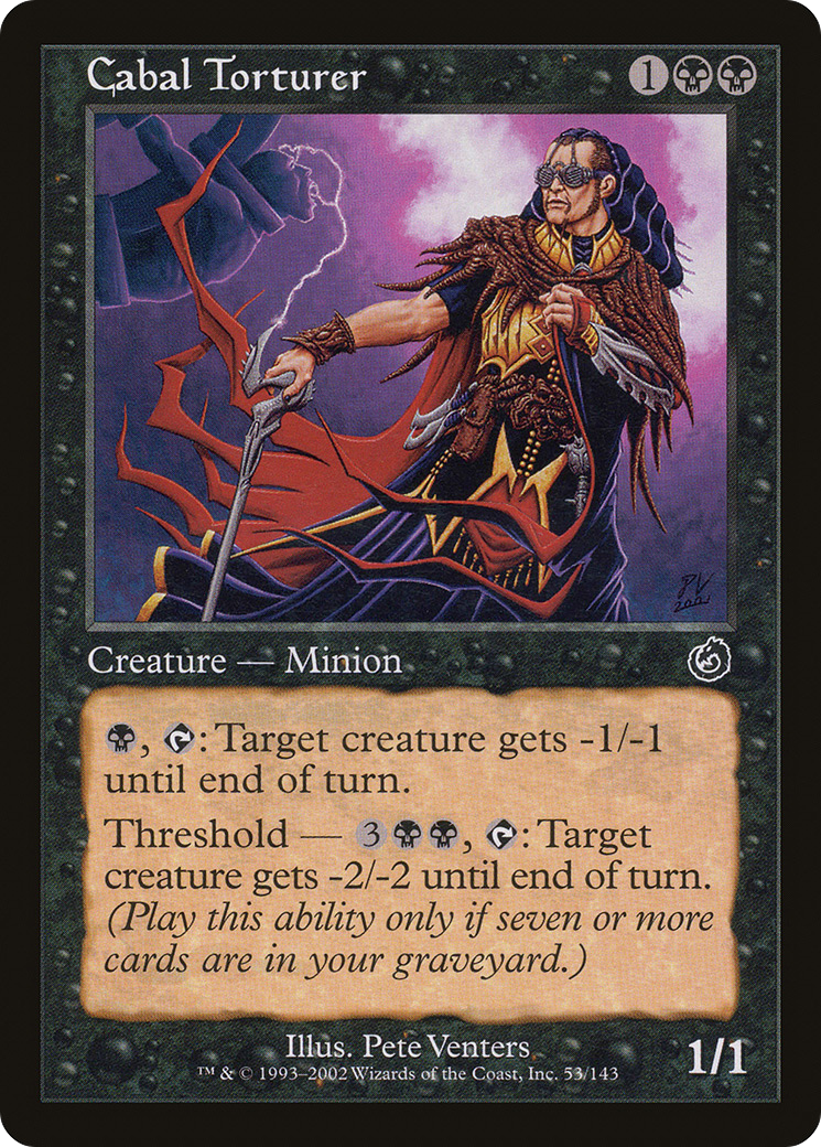Cabal Torturer - Foil