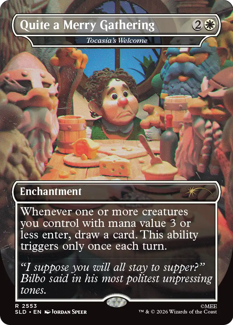Quite a Merry Gathering [Tocasia's Welcome] (2553) (Borderless) (SLD) - Foil