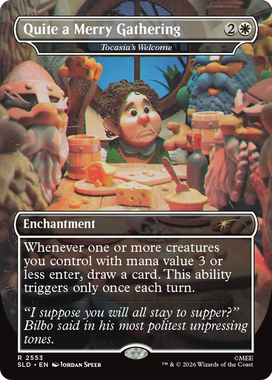 Quite a Merry Gathering [Tocasia's Welcome] (2553) (Borderless) (SLD) - Foil