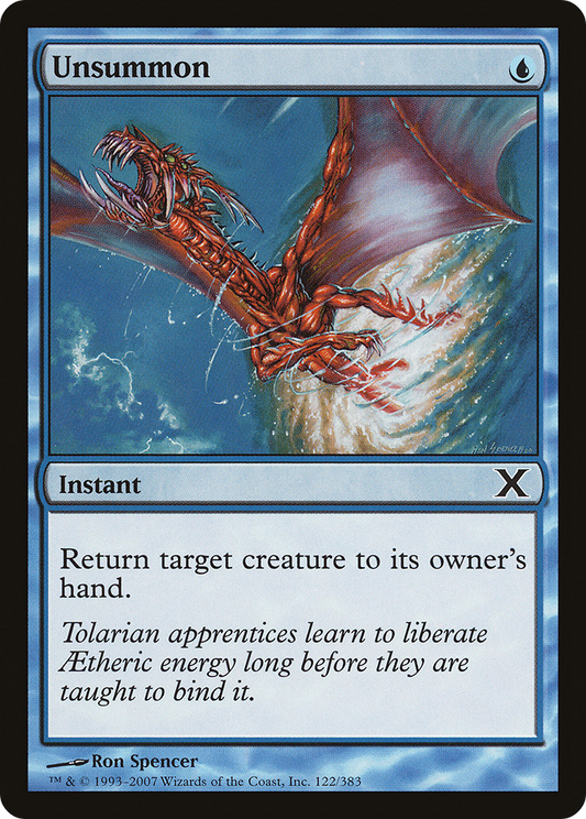Unsummon - Foil
