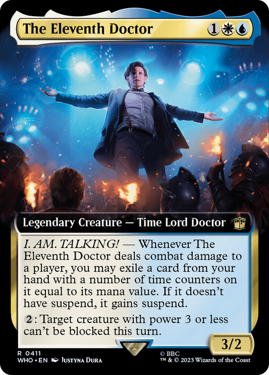 The Eleventh Doctor (0411) (Extended Art) - Foil