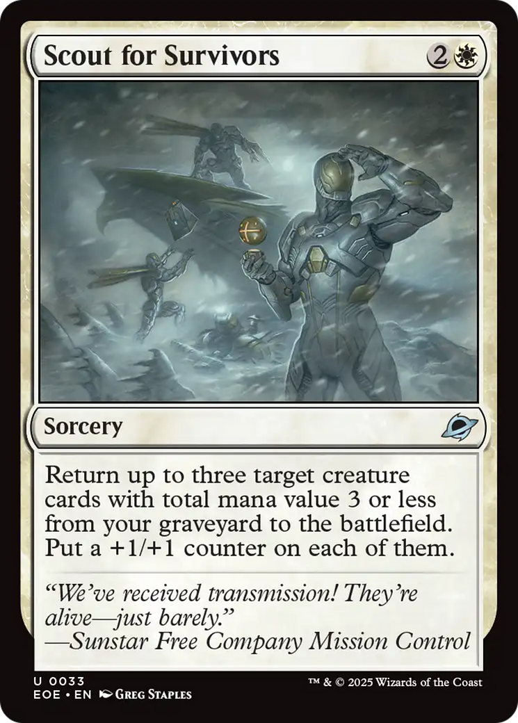Scout for Survivors - Foil