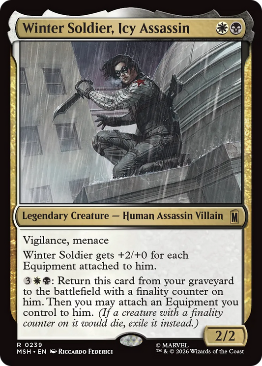 Winter Soldier, Icy Assassin  (MSH)