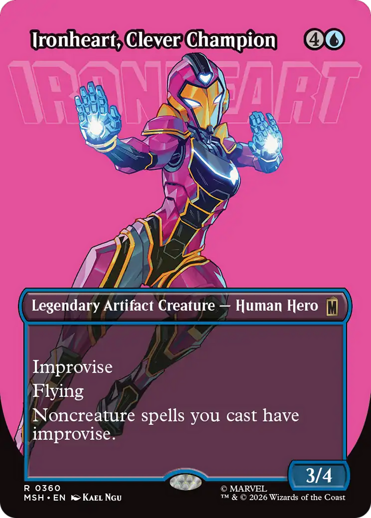 Ironheart, Clever Champion (0360) (Borderless) (MSH) - Foil