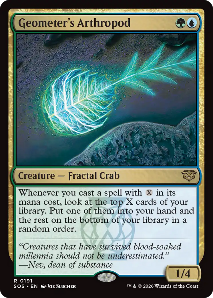 Geometer's Arthropod (SOS) - Foil
