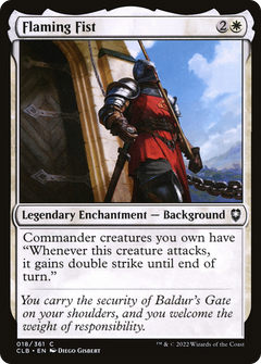 Flaming Fist - Foil