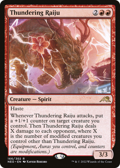 Thundering Raiju - Foil
