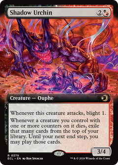 Shadow Urchin (0379) (Extended Art) (ECL)