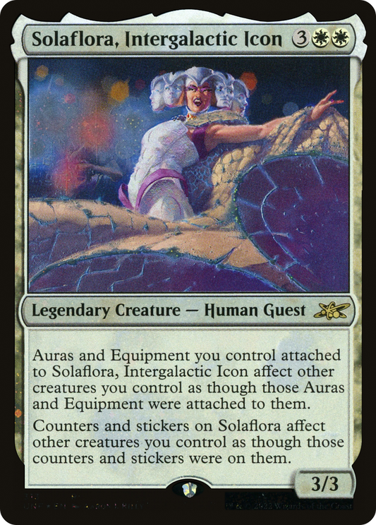 Solaflora, Intergalactic Icon (313) - Galaxy Foil