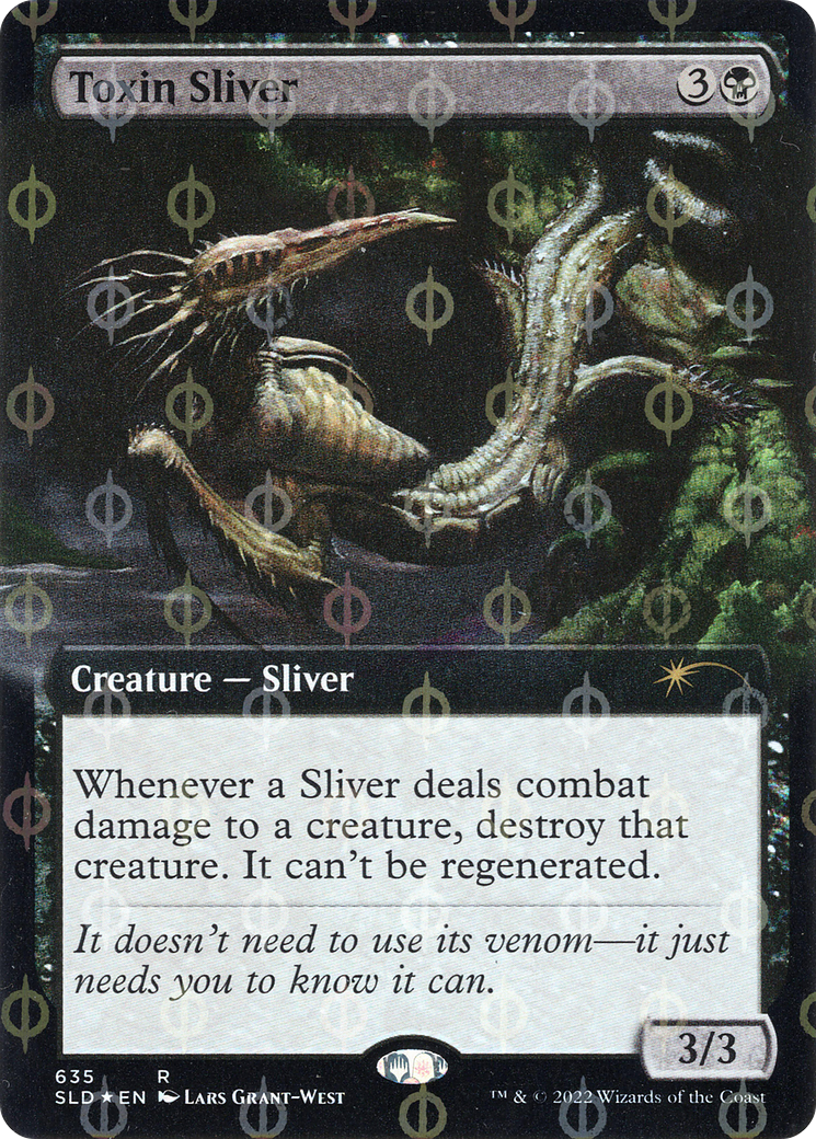 Toxin Sliver (635) (Extended Art) - Compleat Foil