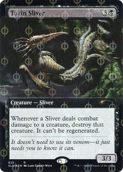 Toxin Sliver (635) (Extended Art) - Compleat Foil