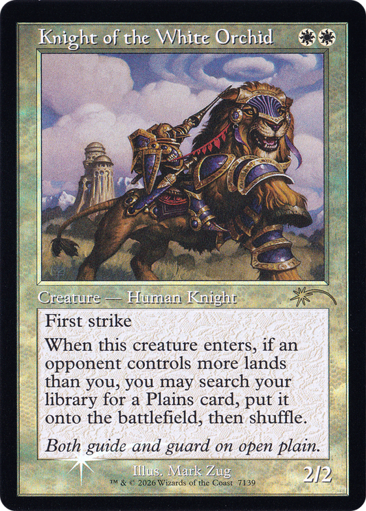 Knight of the White Orchid (7139) (Retro Frame) (SLD) - Foil