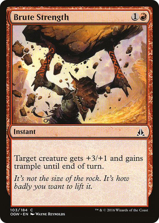 Brute Strength - Foil