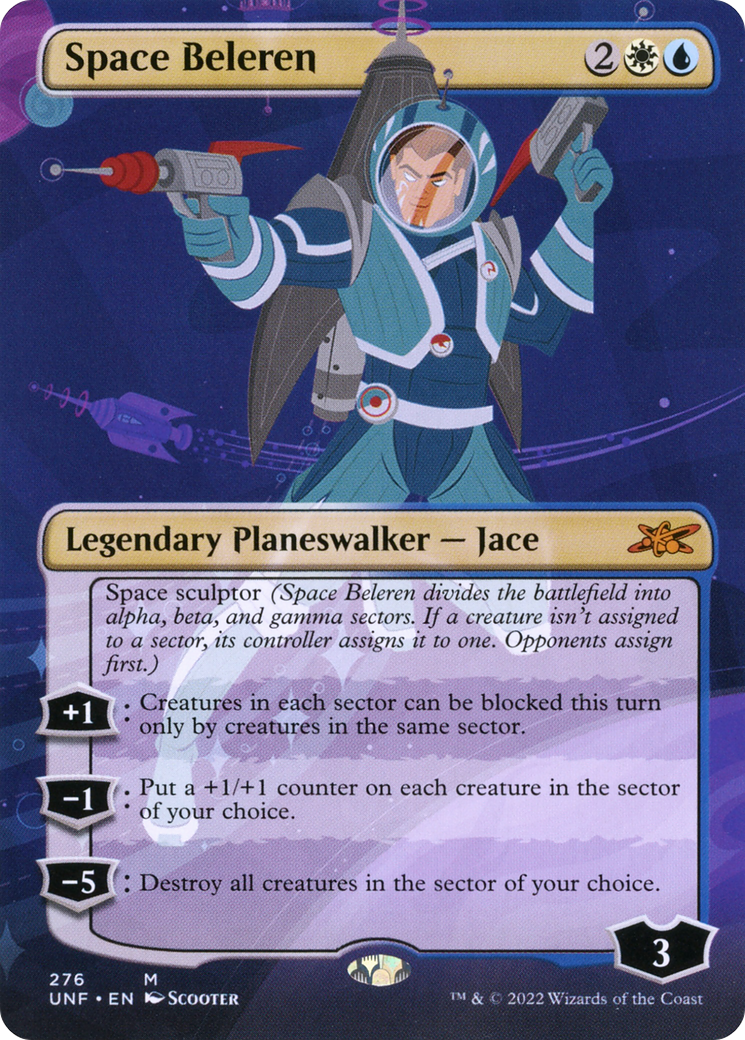 Space Beleren (276) (Borderless) - Foil