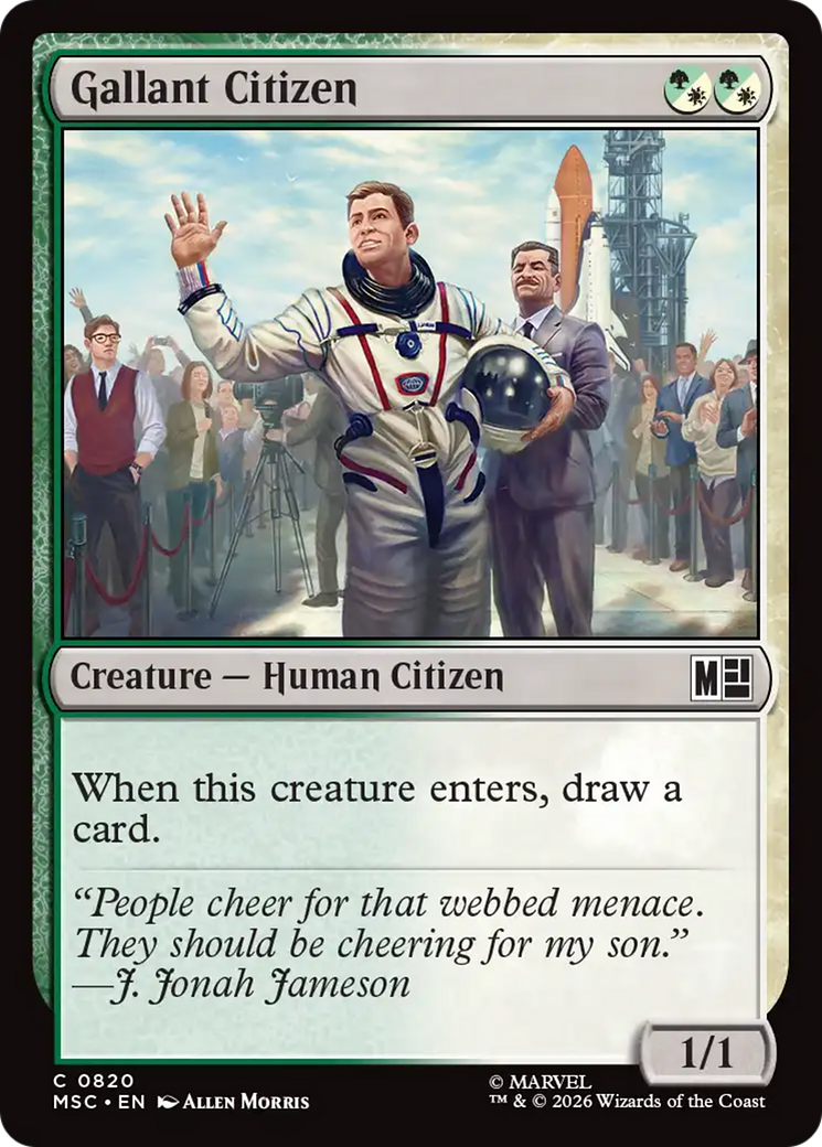 Gallant Citizen (MSC) - Foil