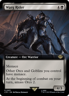Warg Rider (0831) (Extended Art)