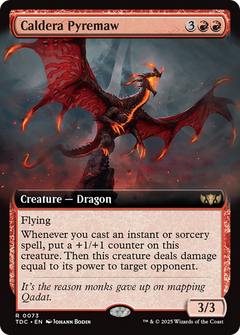 Caldera Pyremaw (0073) (Extended Art)