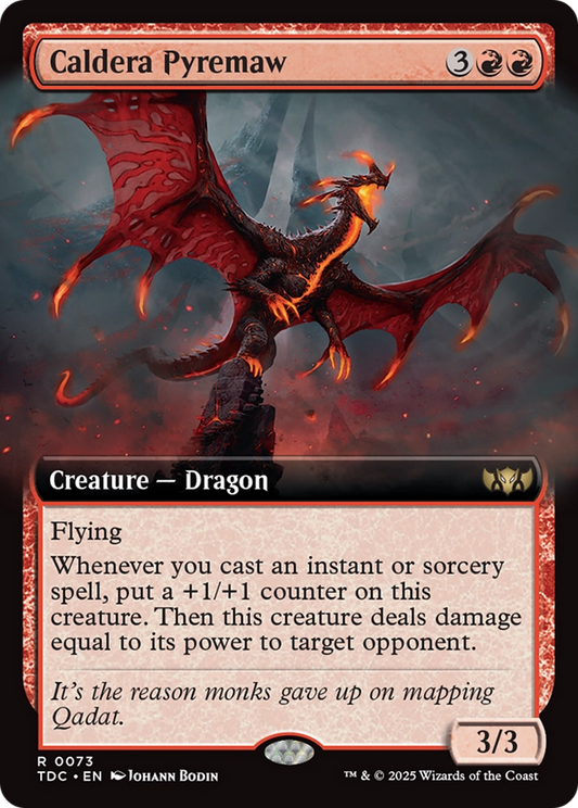 Caldera Pyremaw (0073) (Extended Art)