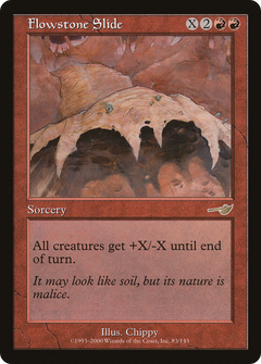Flowstone Slide - Foil
