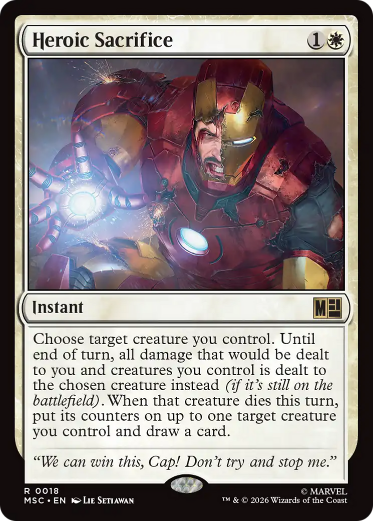 Heroic Sacrifice (MSC) - Surge Foil