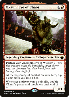 Okaun, Eye of Chaos (006) (Prerelease) - Foil