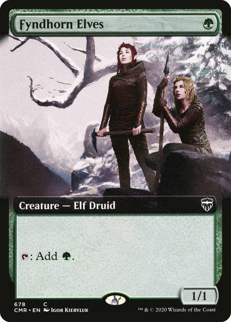 Fyndhorn Elves (678) (Extended Art)