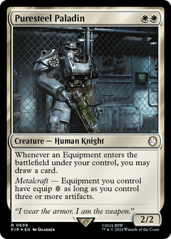 Puresteel Paladin (0698) - Surge Foil