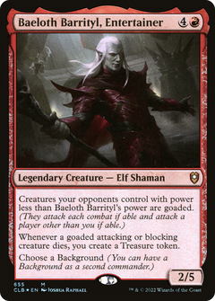 Baeloth Barrityl, Entertainer - Foil