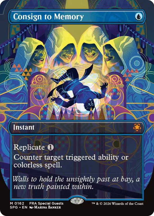 Consign to Memory (0162) (Borderless) (SPG) - Foil