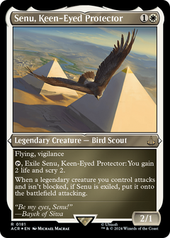 Senu, Keen-Eyed Protector (0181) - Foil Etched