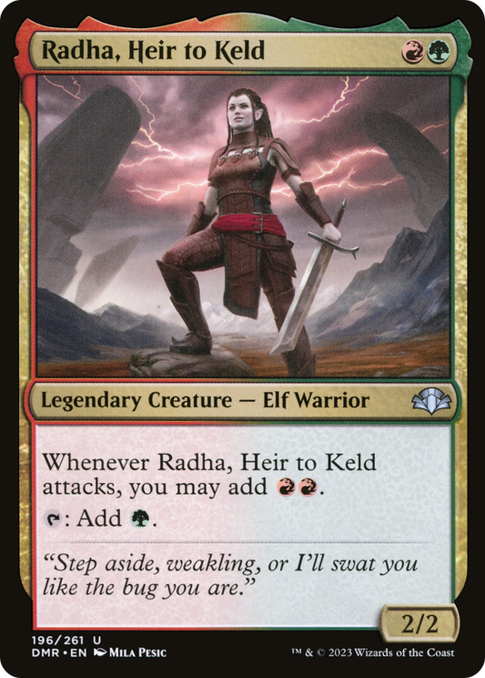 Radha, Heir to Keld - Foil