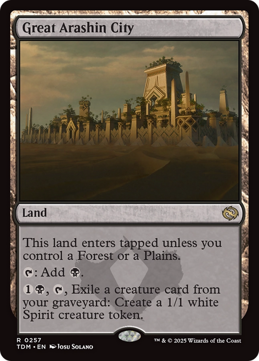 Great Arashin City - Foil