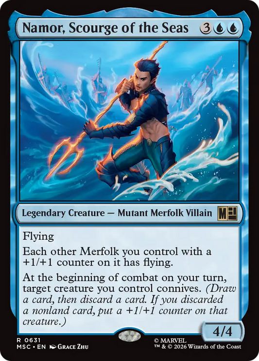 Namor, Scourge of the Seas (MSC) - Foil