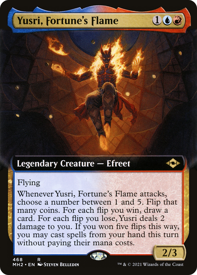 Yusri, Fortune's Flame (468) (Extended Art)