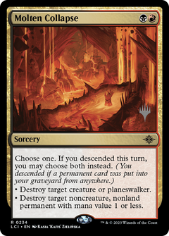 Molten Collapse (0234) (Promo Pack) - Foil