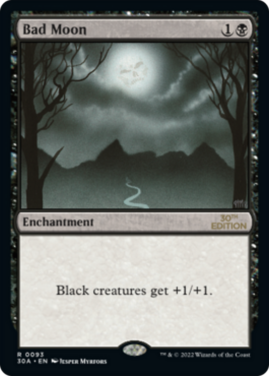 Bad Moon (Modern Frame)