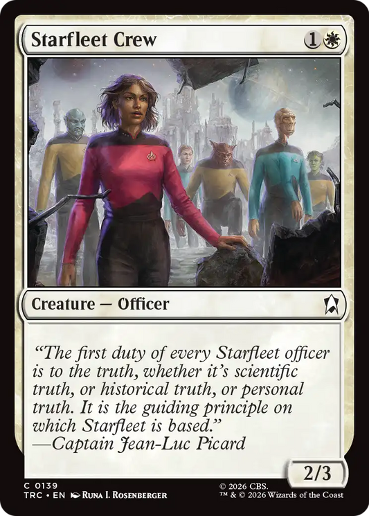 Starfleet Crew (TRC) - Surge Foil