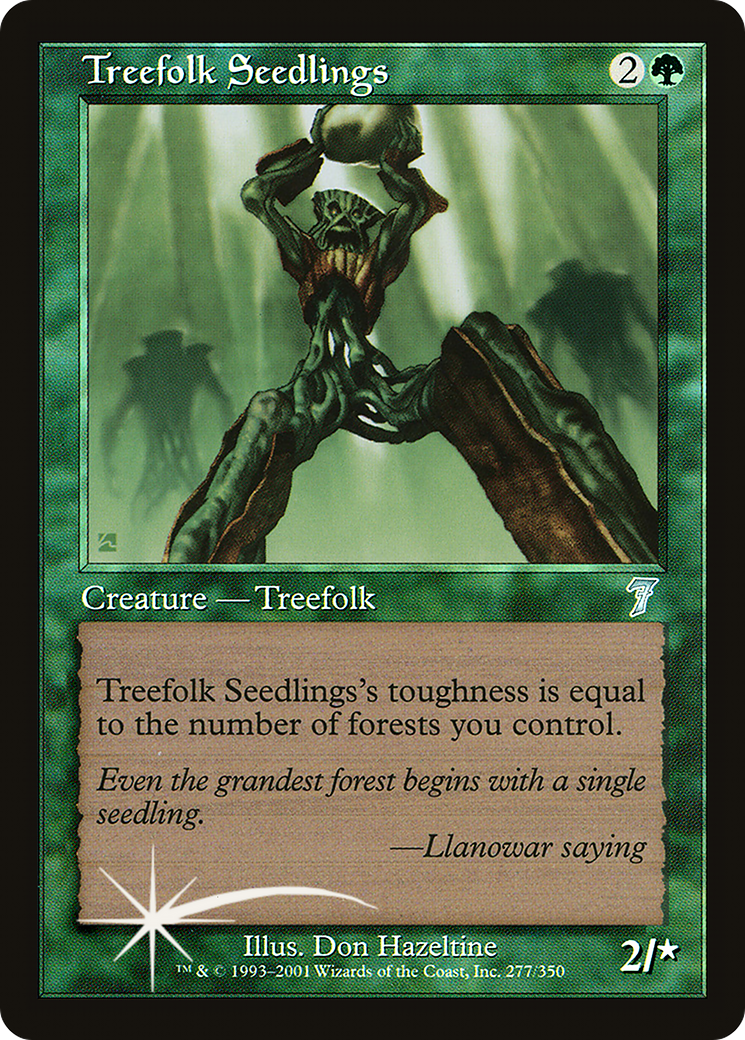 Treefolk Seedlings - Foil