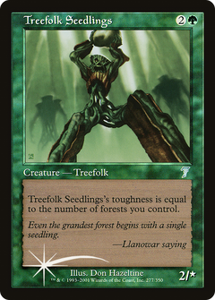 Treefolk Seedlings - Foil