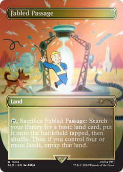 Fabled Passage (1534) (Borderless) - Rainbow Foil