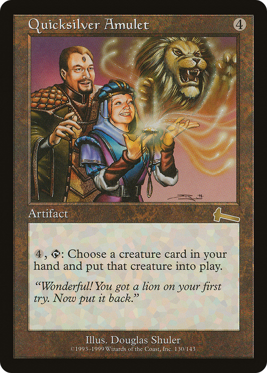 Quicksilver Amulet - Foil
