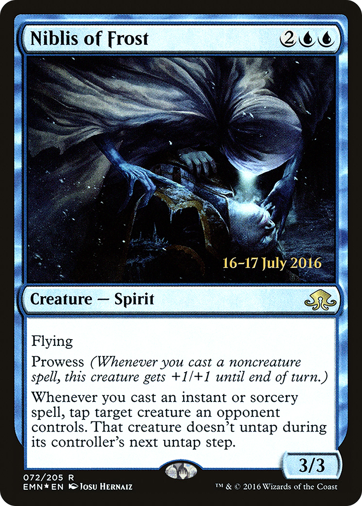 Niblis of Frost (072) (Prerelease) - Foil