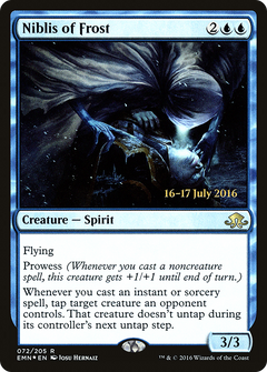 Niblis of Frost (072) (Prerelease) - Foil