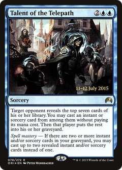 Talent of the Telepath (078) (Prerelease) - Foil