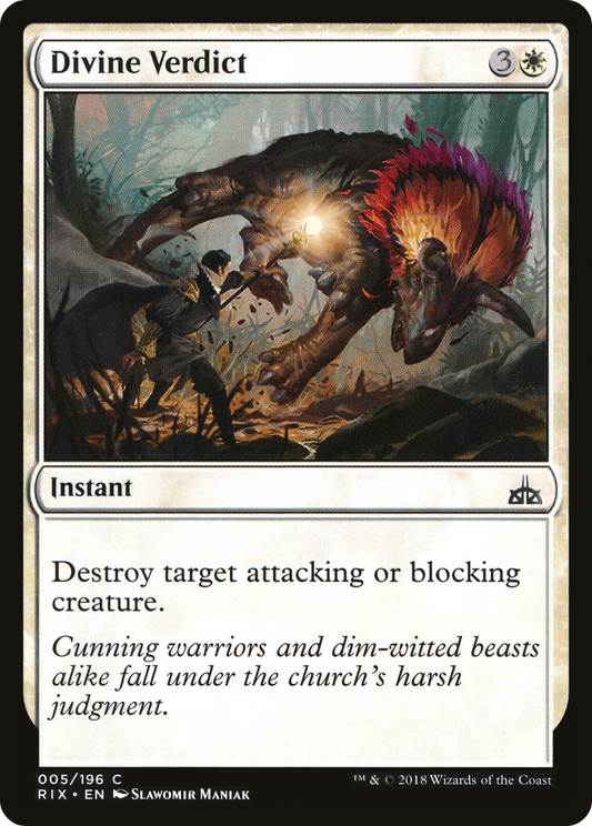 Divine Verdict - Foil