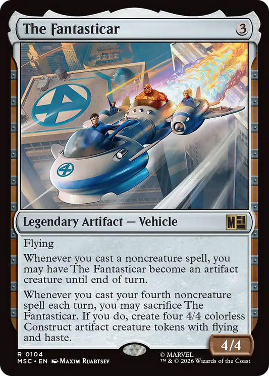 The Fantasticar (MSC) - Surge Foil